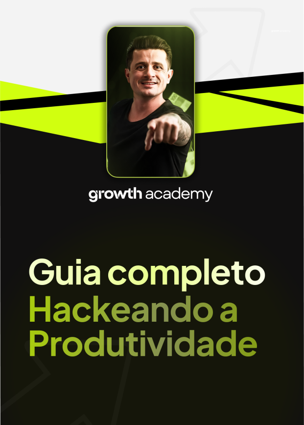 Blueprint mostrando técnicas para hackear a produtividade, desenvolvido pela Growth Agency.